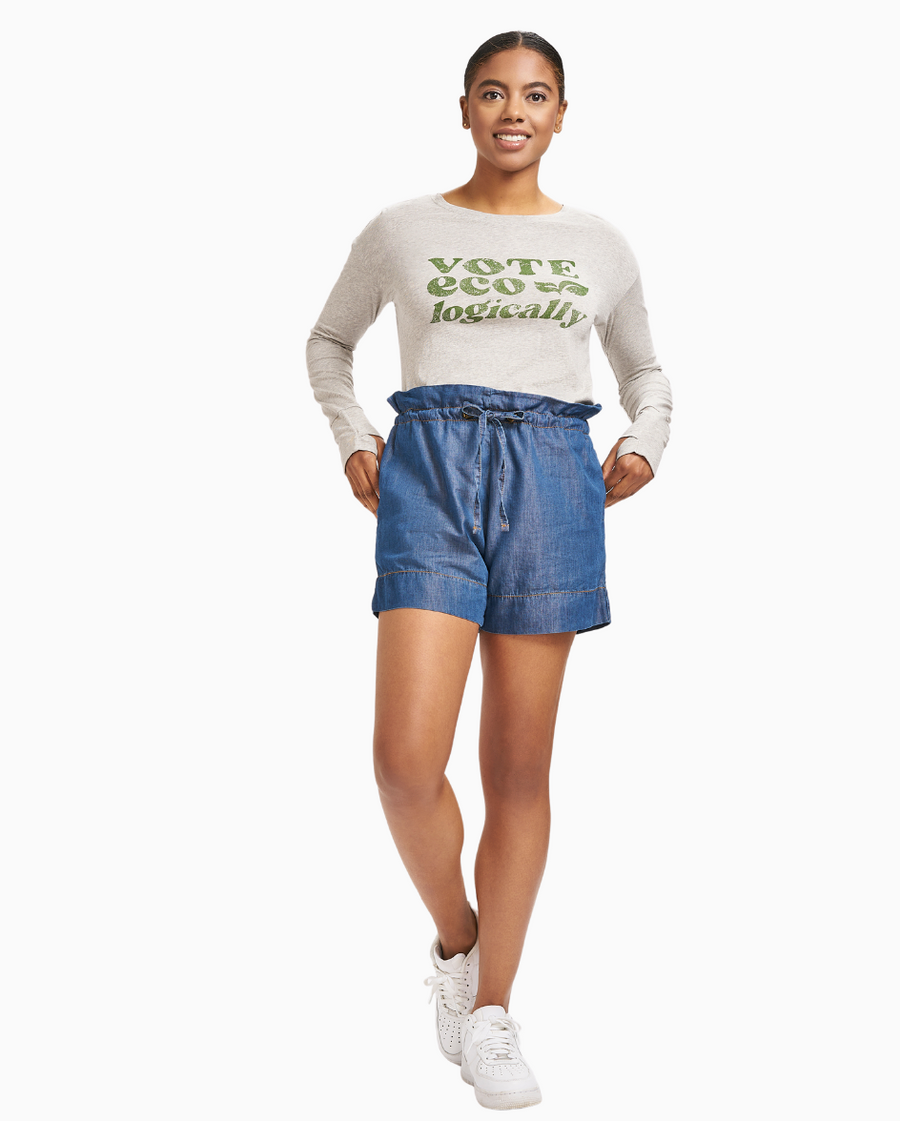 Kate "Vote Ecologically" Long Sleeve Tee