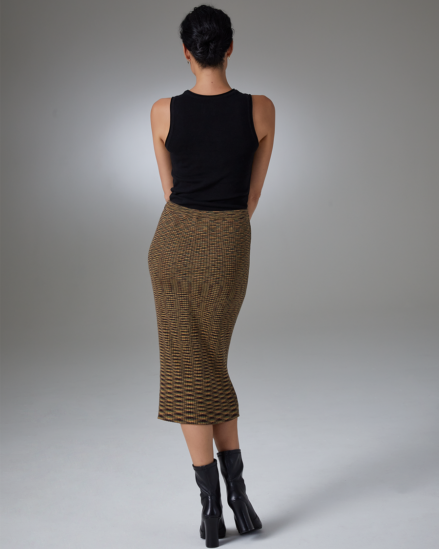 Cristen Midi Sweater Skirt