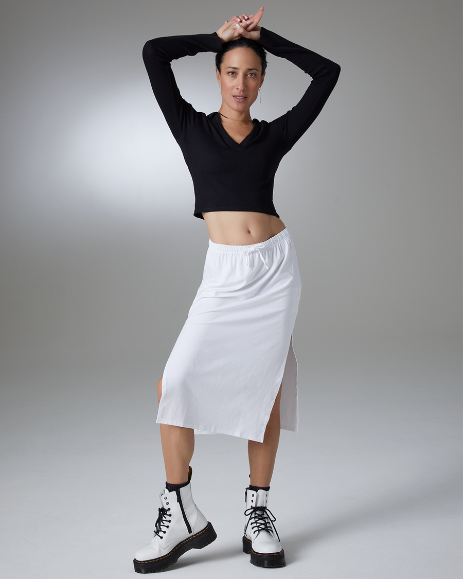 Organic Cropped Polo – YesAnd Apparel Organic Cropped Polo – YesAnd Apparel