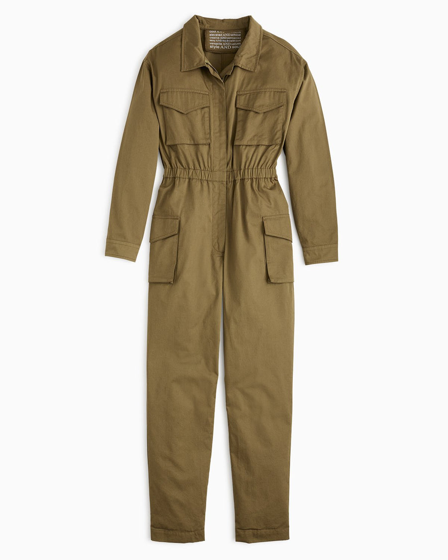 Sustainable Cargo Jumpsuit | YesAnd Apparel